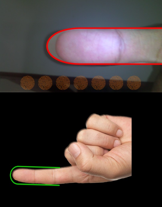 Fitur Fingerprint Dengan Menggunakan Kamera Smartphone